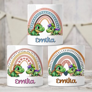 Dragon money box - money box with name - ceramic money box - gift - children&#39;s money box - personalized - school - kindergarten