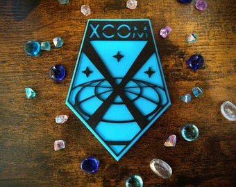 3D XCOM Emblem Wall Art