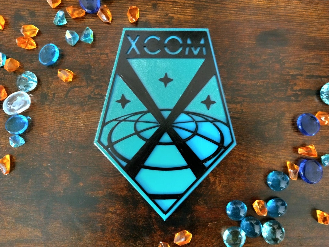 3D XCOM Emblem Wall Art - Etsy