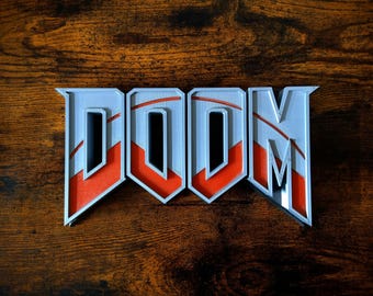 3D Doom Emblem Wall Art | Doom Dark Ages Artwork