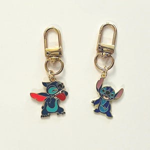 STITCH BINDER CHARMS | Binder Accessories Charm | Pooh Piglet Tigger Eeyore