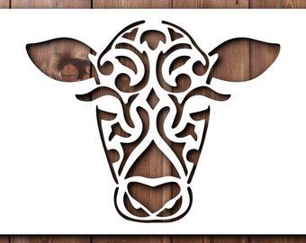 Tractor Stencil For Painting - 190 Micron Mylar Sheet, Farming Wall Art For Kid's Bedroom