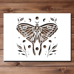 Tiger Stencil - A4 A3 Size 190 Micron Mylar Reusable Flexible Home