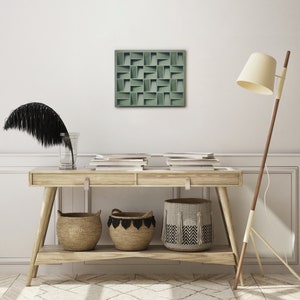 Kit di rilievo wallART unico | Decorazioni per la casa ecologiche fai da te | Mestiere in cartone riciclato | Progetto di artigianato creativo | Casa artistica | Doppio