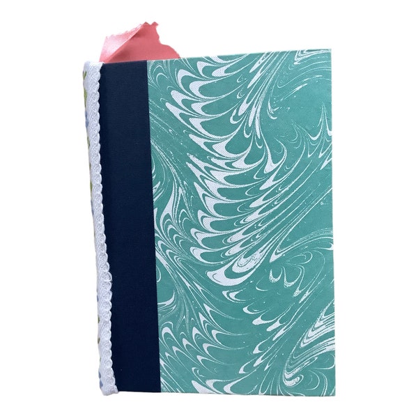 Seafoam Marbled Junk Journal