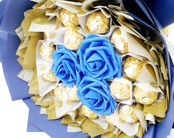 Ferrero Rocher Chocolate Bouquet: Birthday, Eid, Thank You Gift