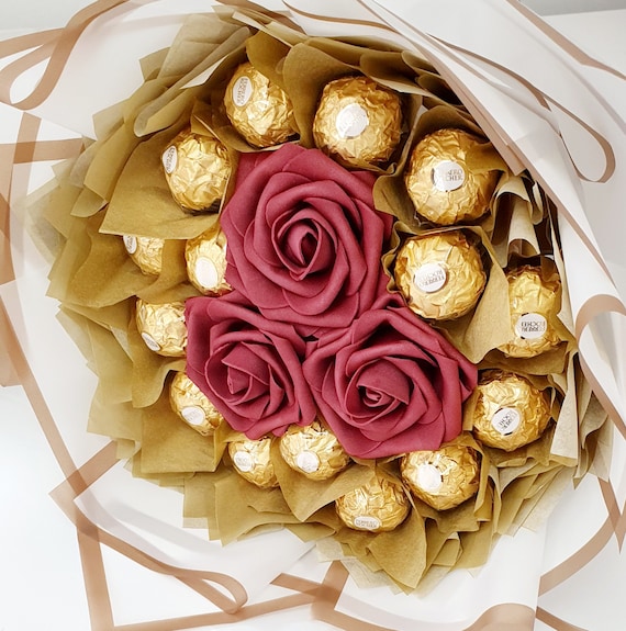 Birthday Chocolate Flower Bouquet ferraro lindt Bouquet Gift  