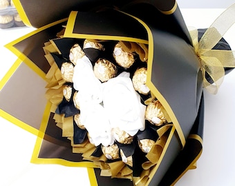 Ferrero Rocher Chocolate Bouquet: Birthday, Anniversary, Ramadan Gift