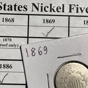 Checklist of United States Shield, Liberty, and Buffalo Nickel Coins ...