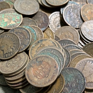 Genuine Indian Head Cents! - 1880-1909 - You Pick What Date! - Low Grade/Cull - Free Shipping!