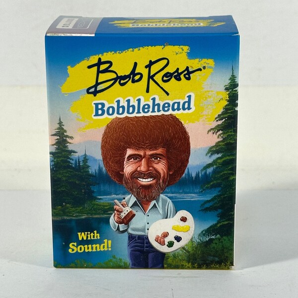 Bob Ross Bobblehead with Sound