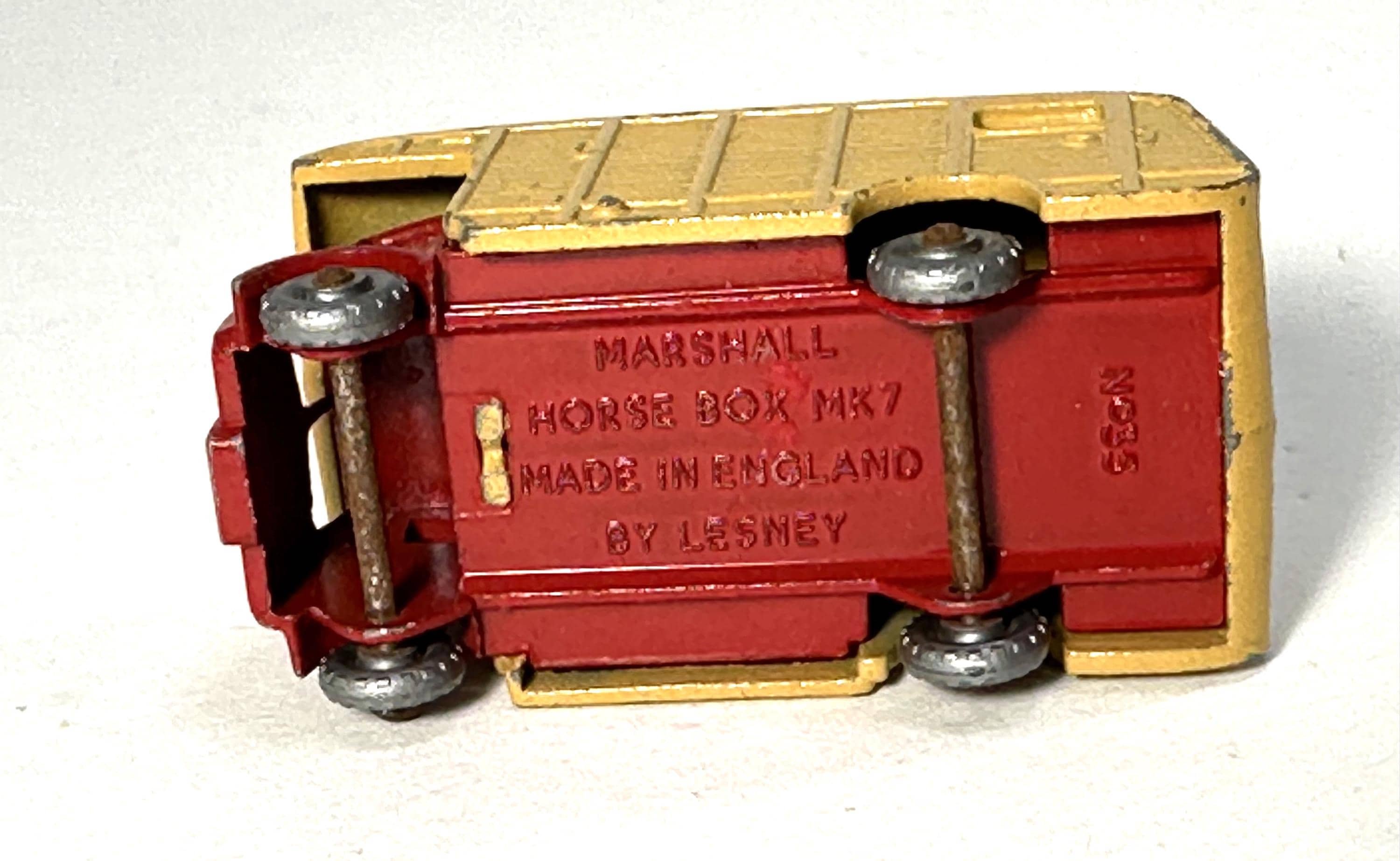 1950's Matchbox Marshall Horse Box MK7 No 35 - Etsy