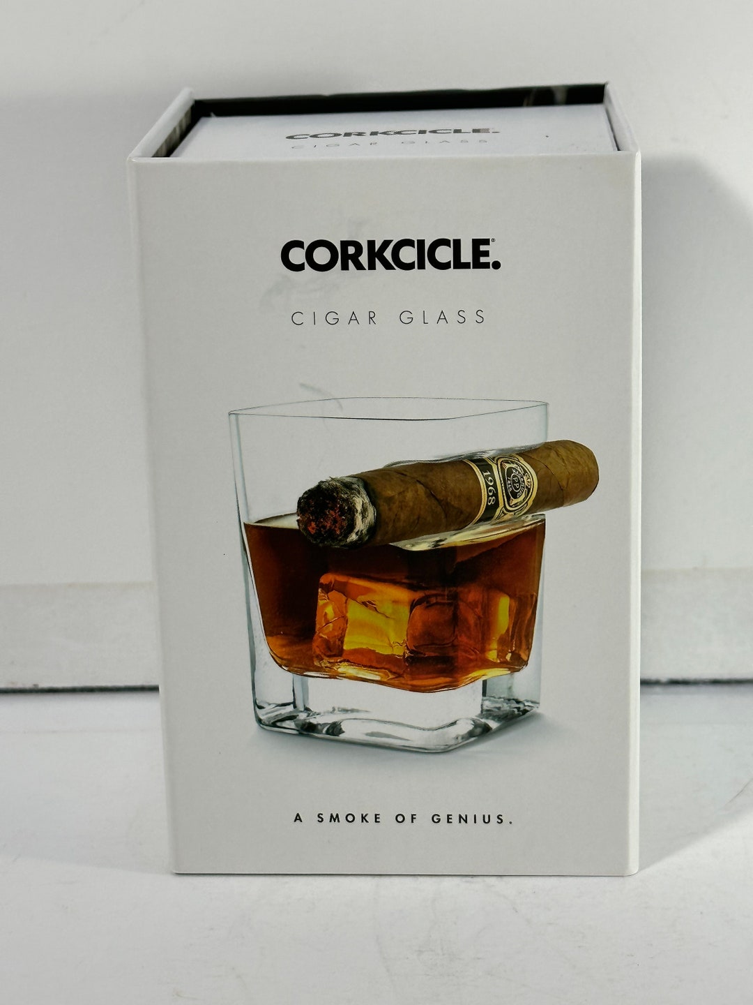 Corkcicle Cigar Glass Etsy