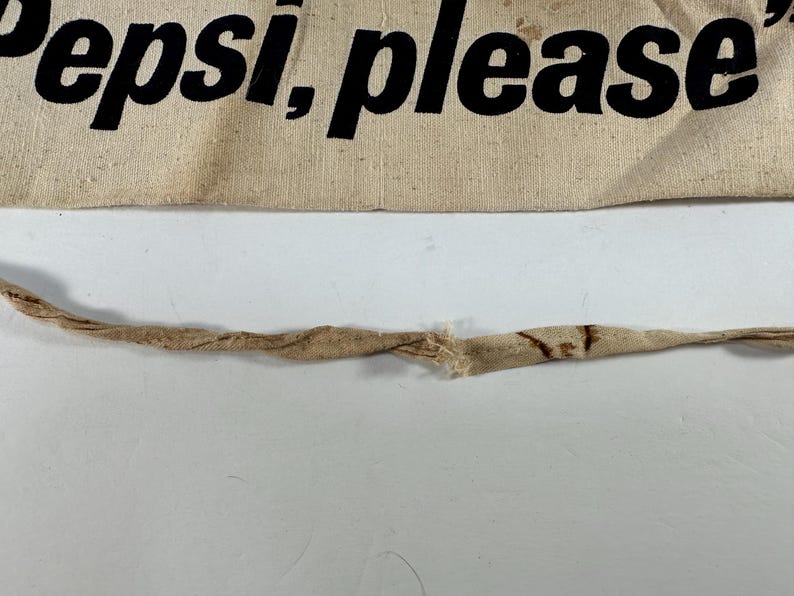 Vintage Pepsi Canvas Apron 