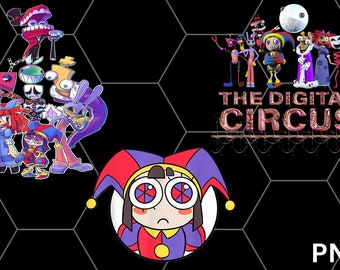 Circo digitale Pomni Divertente Ragatha Jax 3 File PNG, Circo digitale png