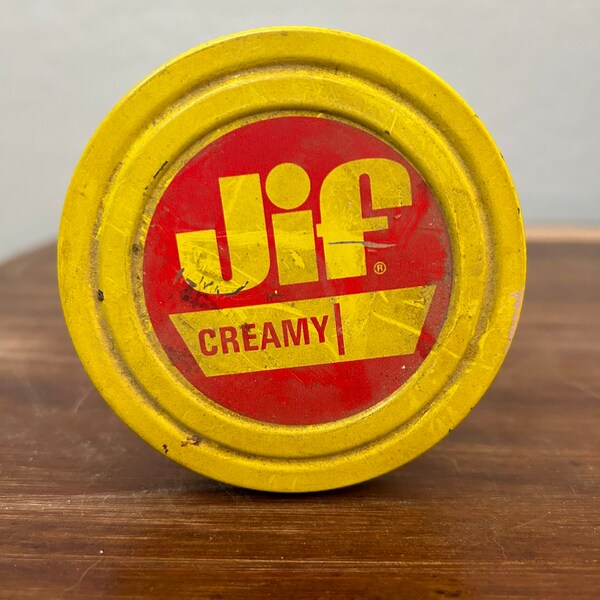 Jif Peanut Butter Glass Jar Etsy
