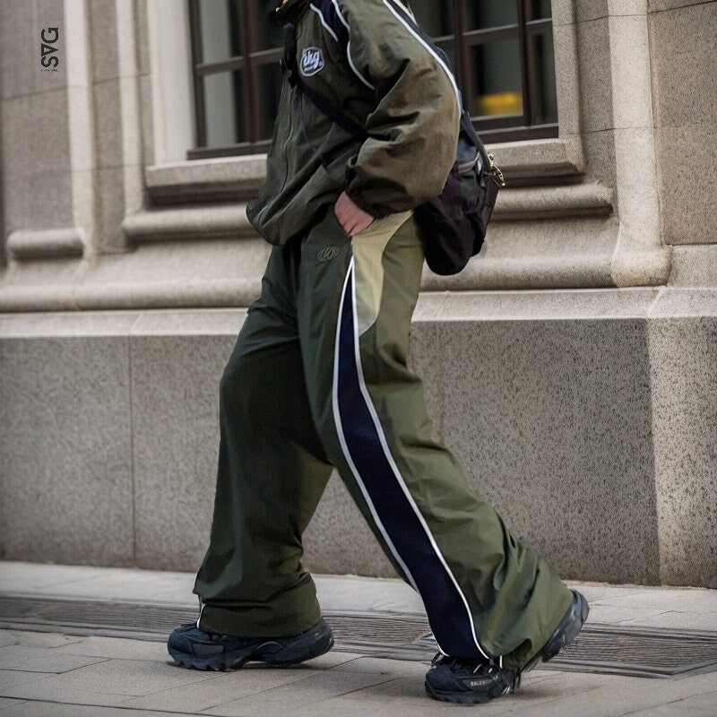 Plain black track pants sale