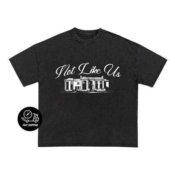 Not Like Us T L 黒 限定Kendrick公式T完売品 Not Like Us T L 黒 限定Kendrick公式T完売品