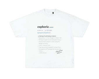 Kendrick Lamar "Euphoria" Garment Dyed T Shirt - White