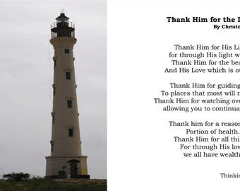 Thank Him for the Light! By Christopher Ervin