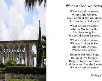 What a God we Serve