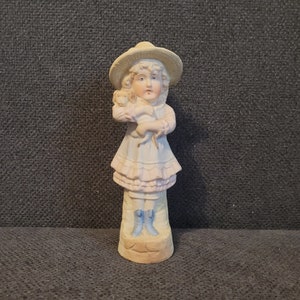 Gebruder Heubach Antique PORCELAIN BISQUE German FIGURINE