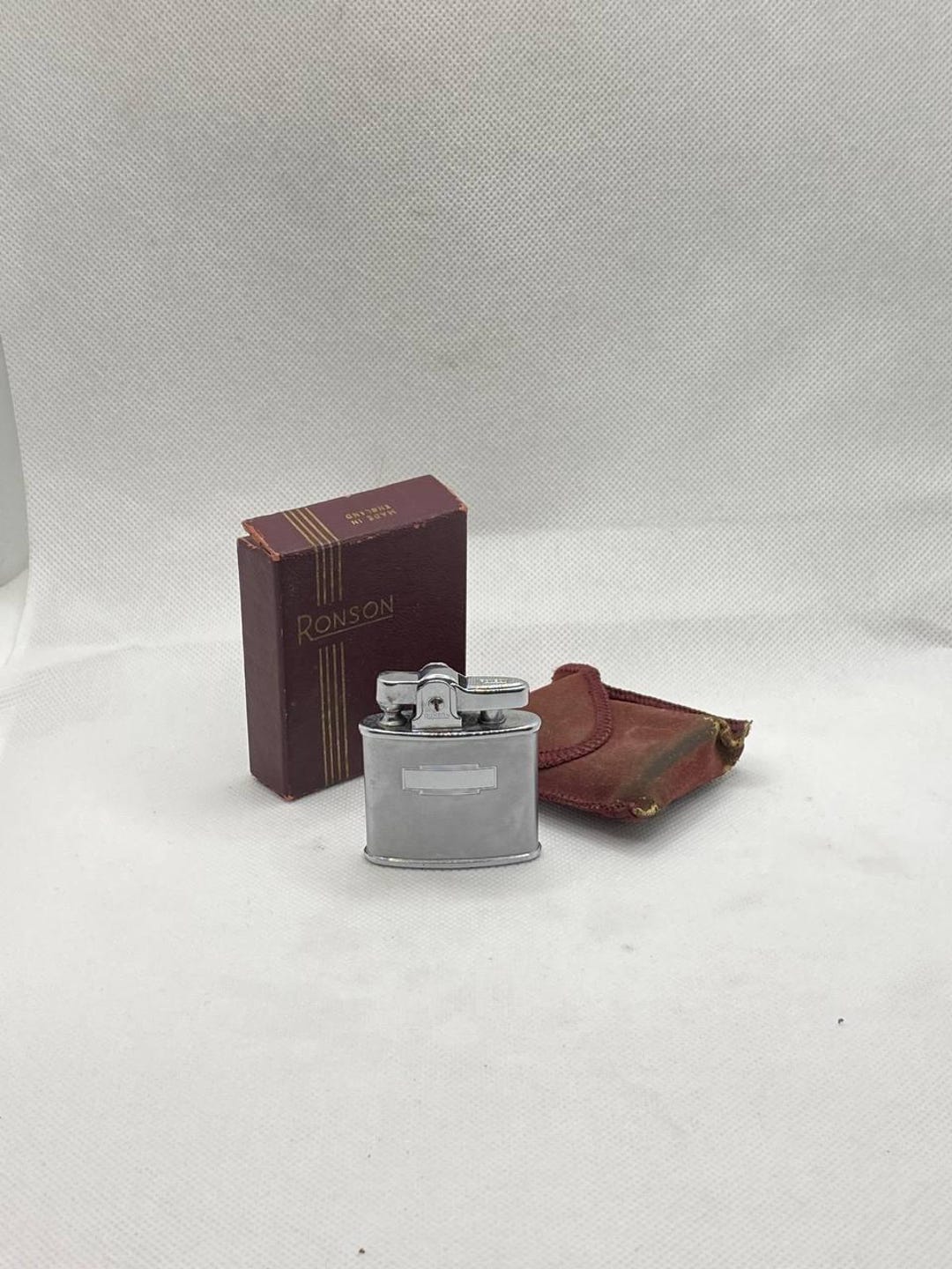 Ronson Standard Lighter With Box Accessories (serviced & Working) - Etsy