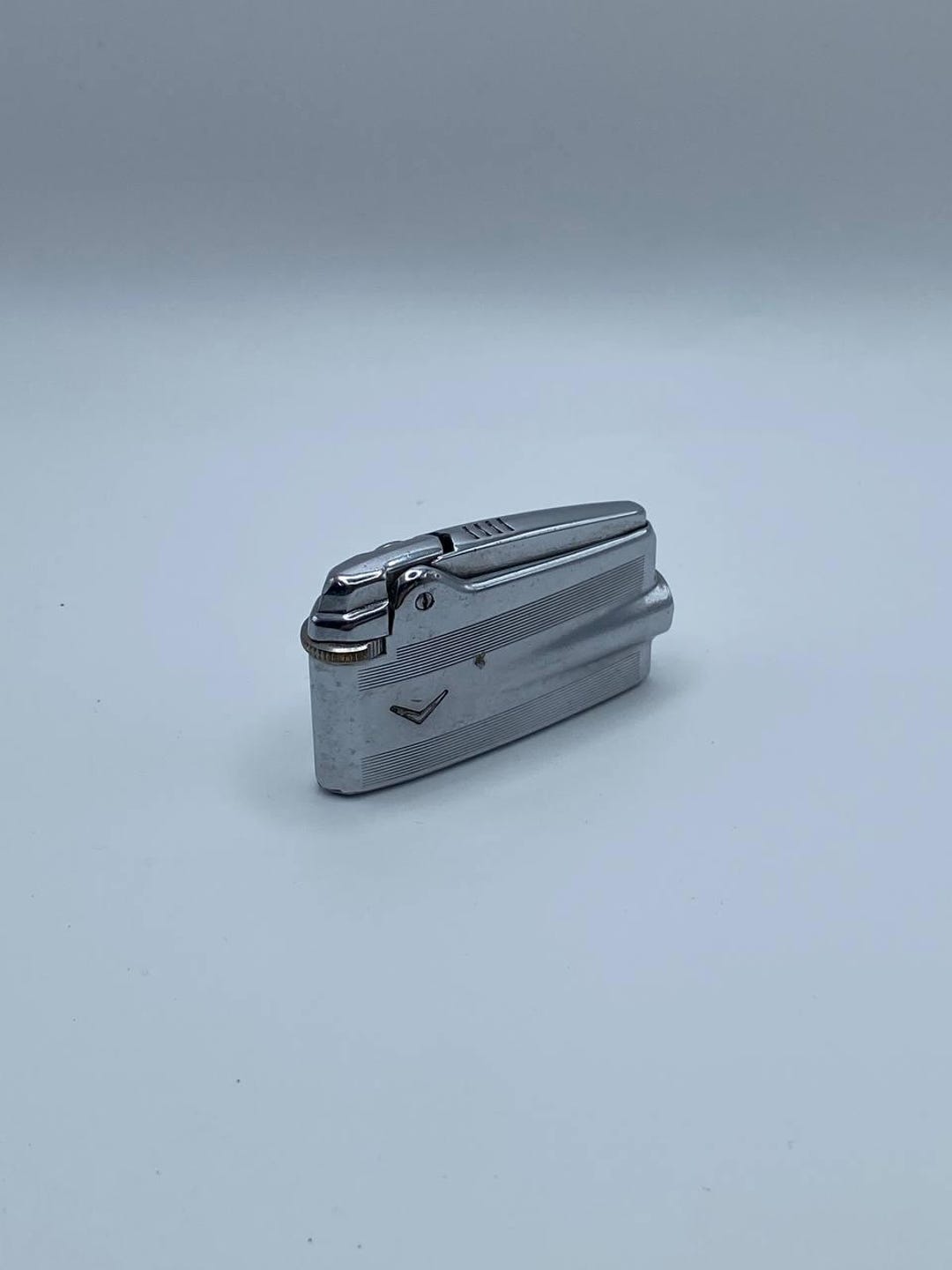 Vintage Ronson Varaflame Lighter – Made in England – Mid-century Chrome ...
