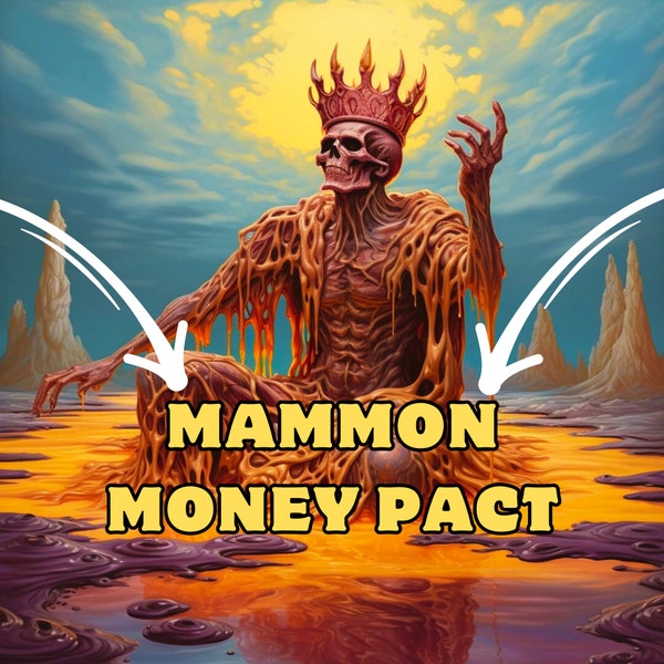 Powerful Mammon Money Pact - Be Financially Free Forever - Money, Wealth, Rich - Money Spell - Money Pact - Money Ritual - Prosperity Spell