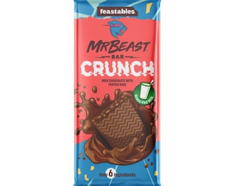 Feastables MrBeast Milk Chocolate Crunch Bar 35g