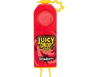 Juicy Drop Pop Lollipop With Sour Gel 26g