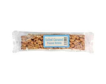 The Real Candy Company Salted Peanut Brittle Bar  (100g)