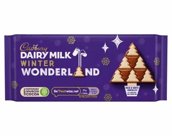 Tavoletta di cioccolato Cadbury Dairy Milk Winter Wonderland (100 g)