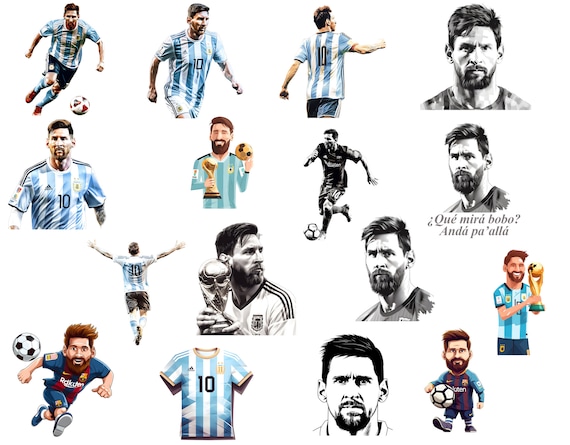 Lionel Messi bundle 16 PNG | Lionel Messi Clipart | Lionel Messi Argentina | Football png | Soccer png