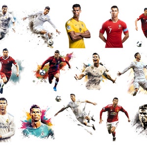 Cristiano Ronaldo bundle 14 PNG | Cristiano Ronaldo CR7 Clipart | Cristiano Ronaldo Portugal Real Madrid | Football png | Soccer png