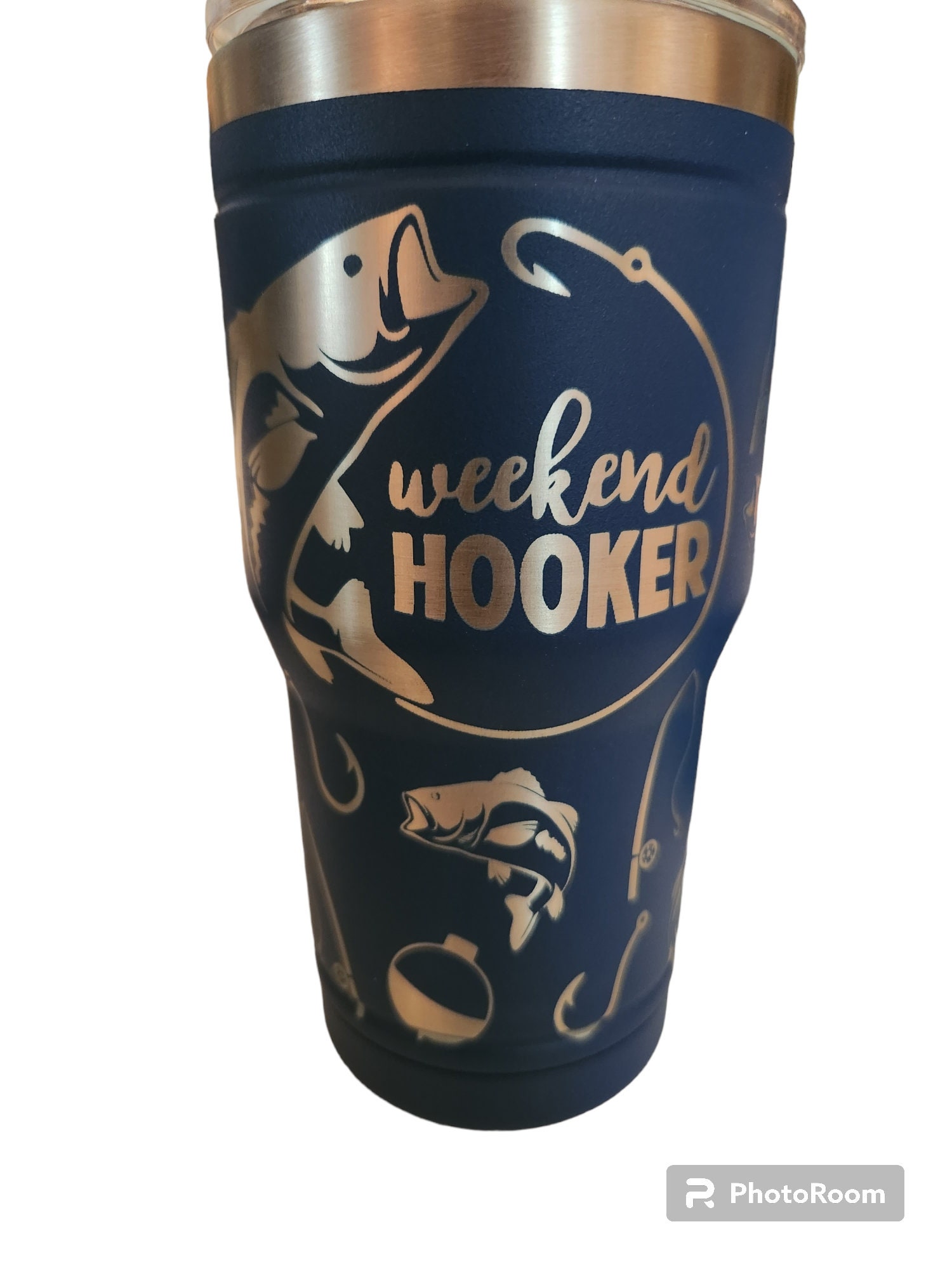 Weekend Hooker Fishing Tumbler Wrap - Etsy