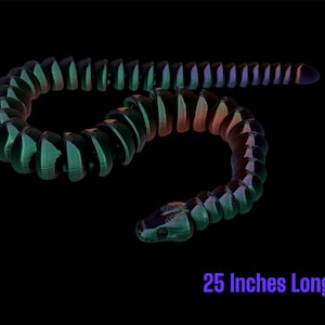 Ball Python Snake - 3D Printed