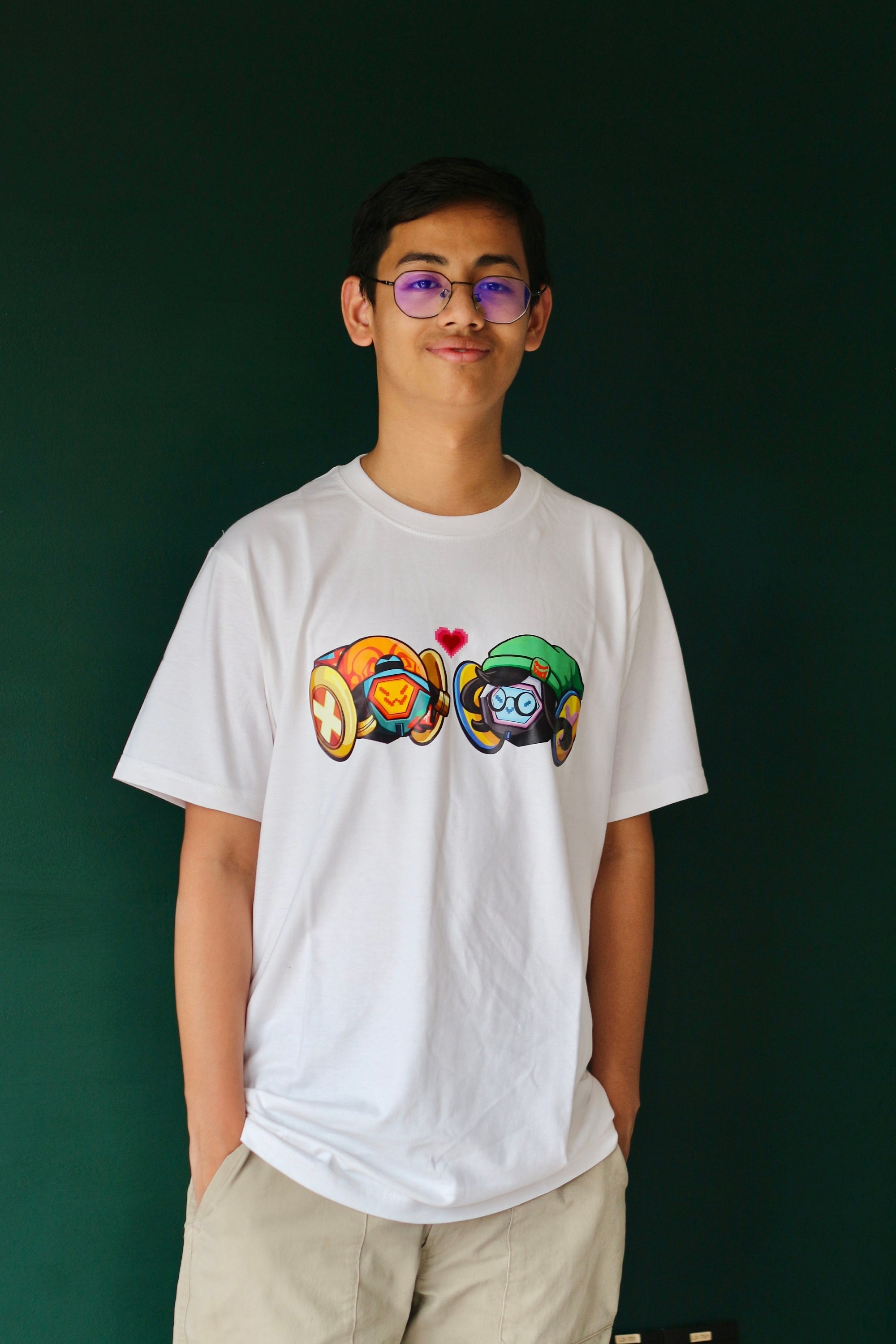 raze x killjoy boom bots t-shirt