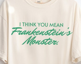Frankenstein's Monster Comfort Colors Shirt: Bookworm Tee