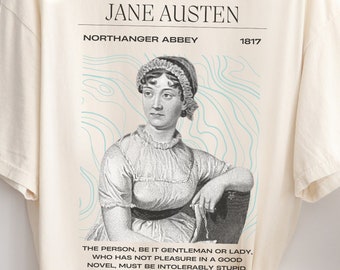 Jane Austen Northanger Abbey Comfort Colors Shirt
