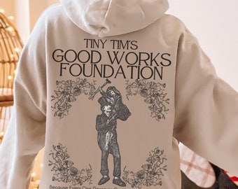 Tiny Tim Weihnachts Hoodie: Ein Weihnachtslied Sweatshirt