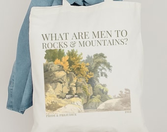 Stolz & Vorurteil Tote Bag: Geschenk für Buchliebhaber