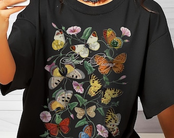 Butterfly Anti Trump Shirt: Comfort Colors Unisex Tee