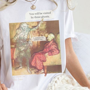 Comfort Colors Scrooge and Marley Christmas Shirt, A Christmas Carol Charles Dickens, Christmas Crewneck, Light Academia Shirt, Scrooge