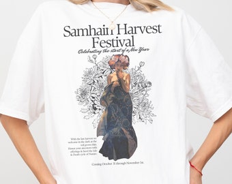 Samhain Harvest Festival Comfort Colors Shirt - Wiccan Pagan TShirt