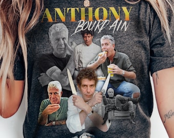 Anthony Bourdain Tribute Shirt: Vintage Style Chef Fan Tee