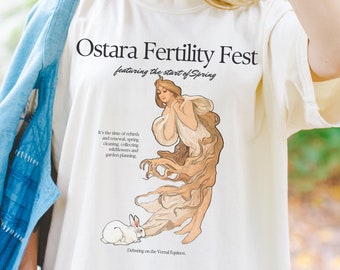 Camisa Ostara Fertility Fest Comfort Colors - Regalo para el equinoccio de primavera
