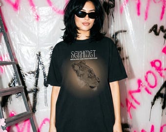 Sekhmet Shirt: Comfort Colors Unisex T-shirt Egyptian Goddess Lioness Healer and Destroyer