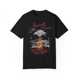 Camiseta OVNI de Roswell, Nuevo México: Camiseta retro de abducción extraterrestre con colores cómodos imagen 10