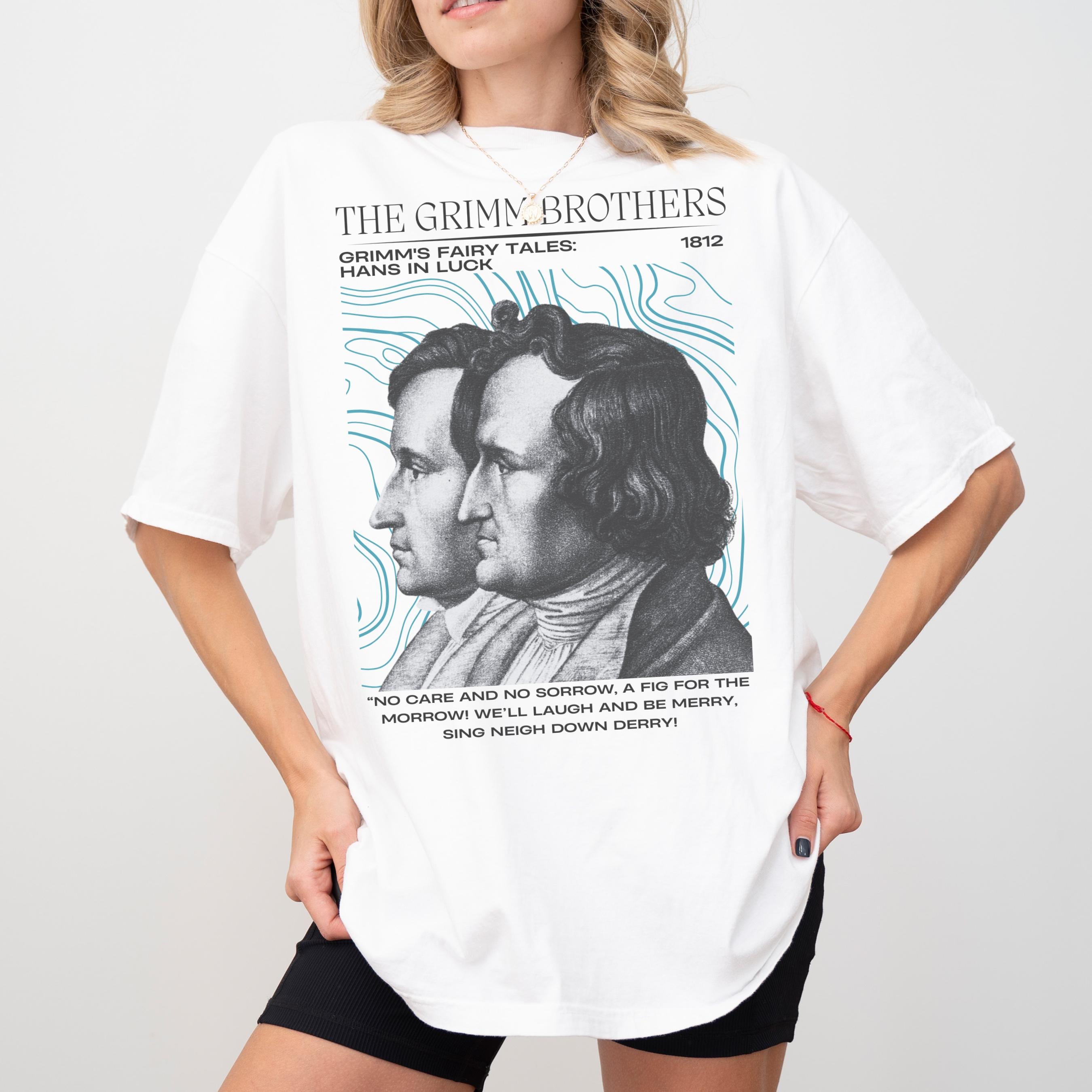 The Grimm Brothers Shirt Grimms Fairytales Author Comfort Colors